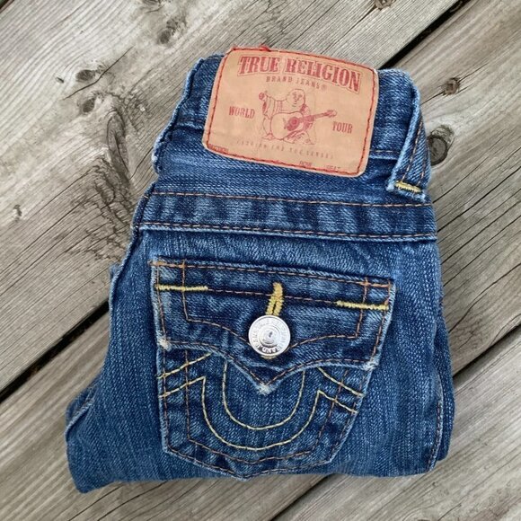 Vintage True Religion Jeans Size 2 - Picture 1 of 4